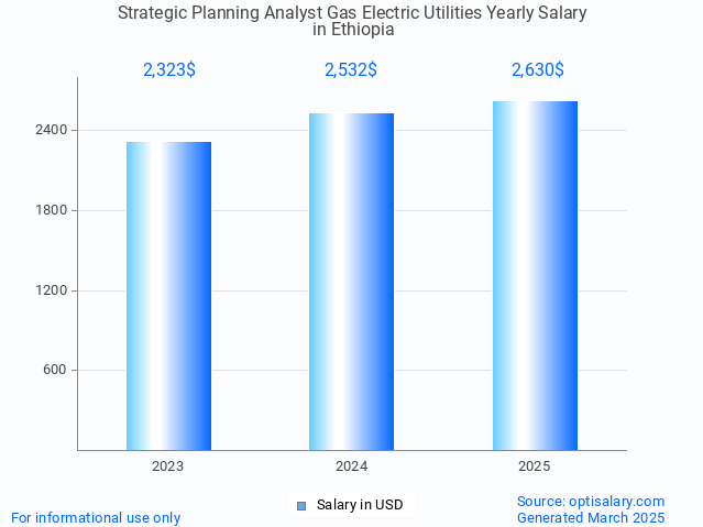 strategic planning analyst gas electric utilities salary in ethiopia 2025 strategic planning analyst gas electric utilities salary in ethiopia 2025