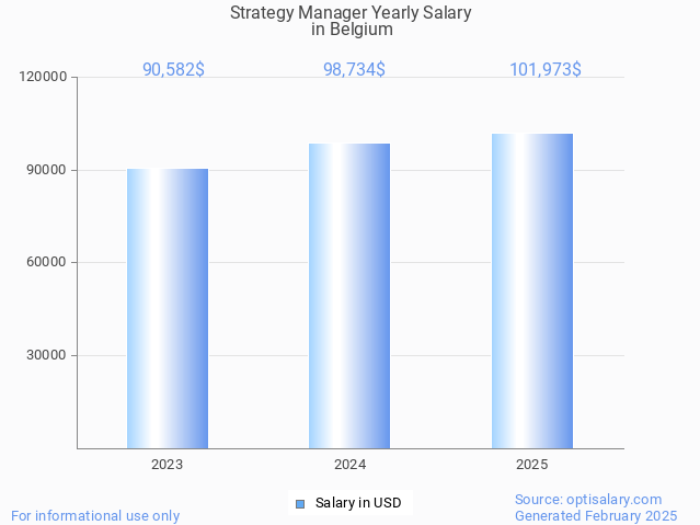 strategy manager salary in belgium 2025 strategy manager salary in belgium 2025