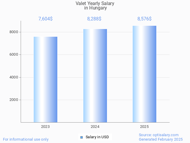 valet salary in hungary 2025 valet salary in hungary 2025